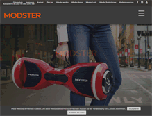 Tablet Screenshot of modster.at